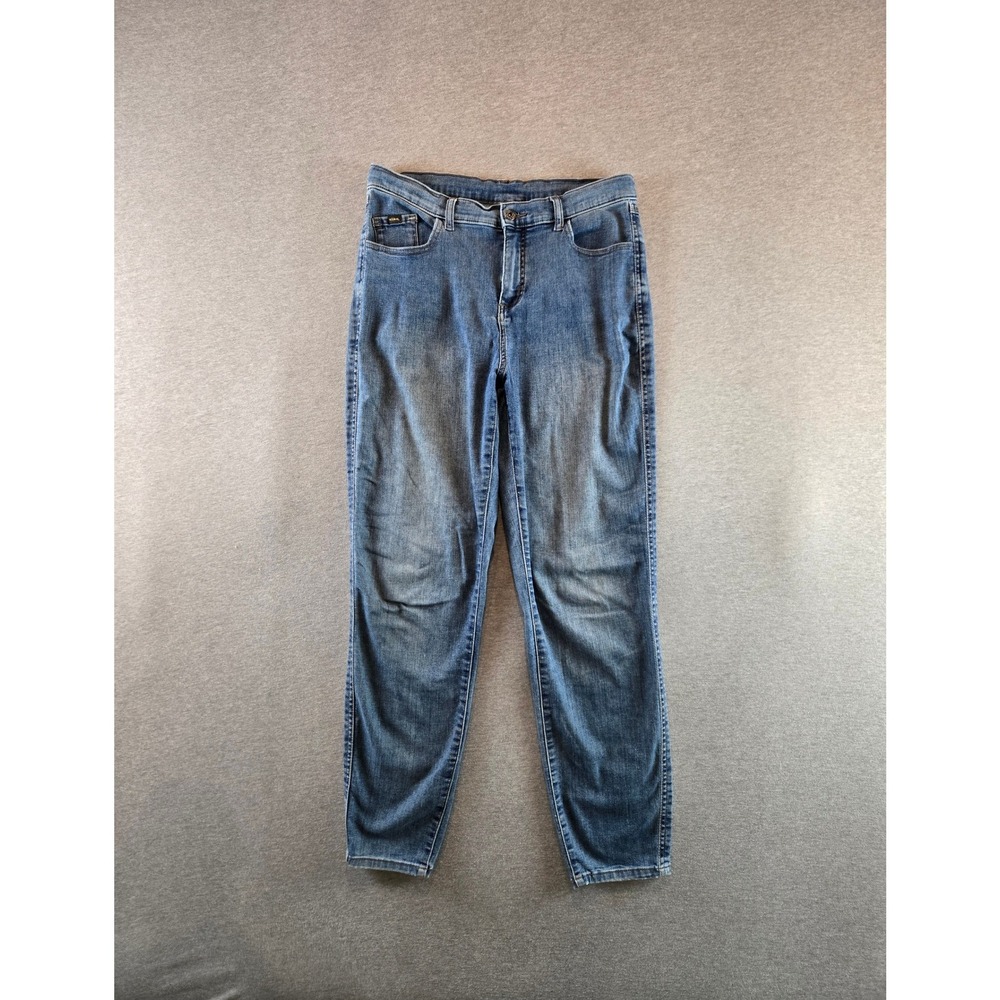 Kuhl‎ Flex Denim Jeans Womens 10 Blue Skinny Mid Rise Stretch 10" Inseam
